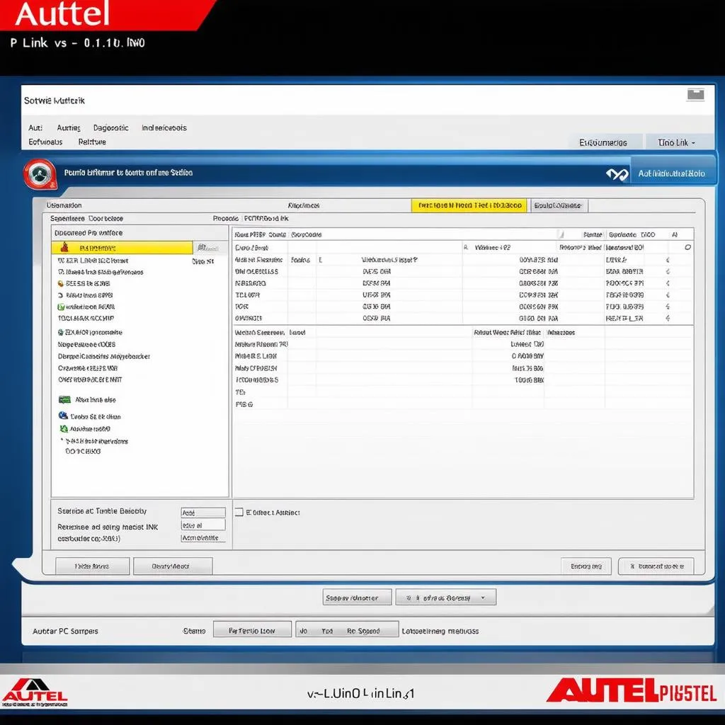 Autel PC Link v1.10 Software Interface