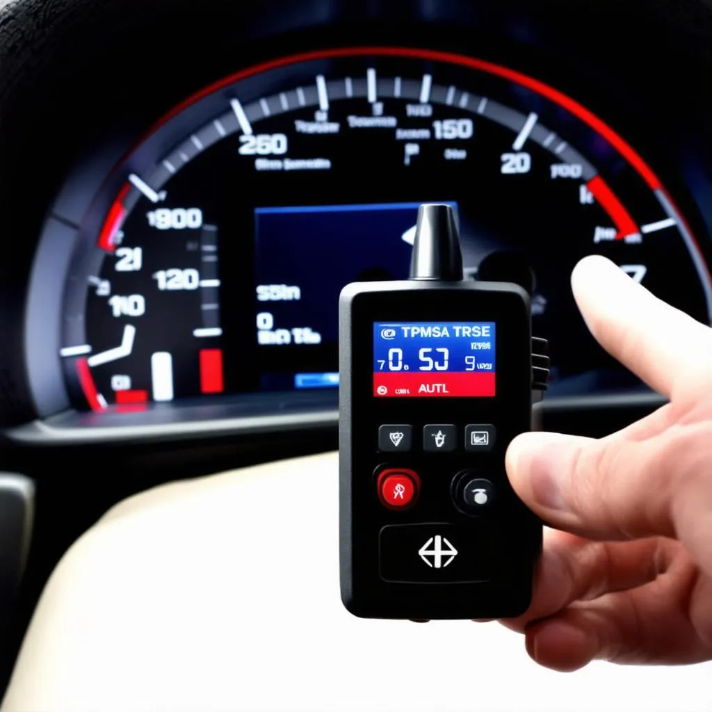 autel programmable tpms sensors dashboard