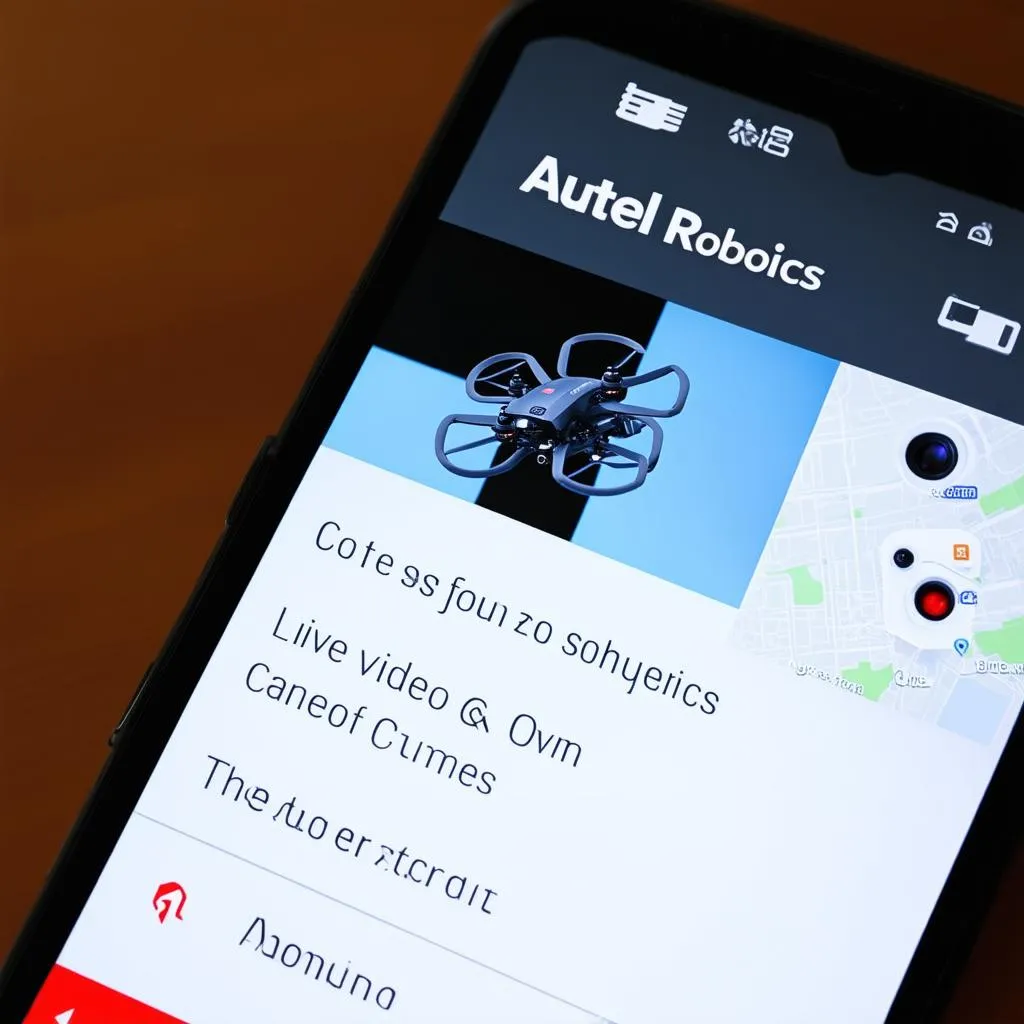 Autel Robotics App Interface