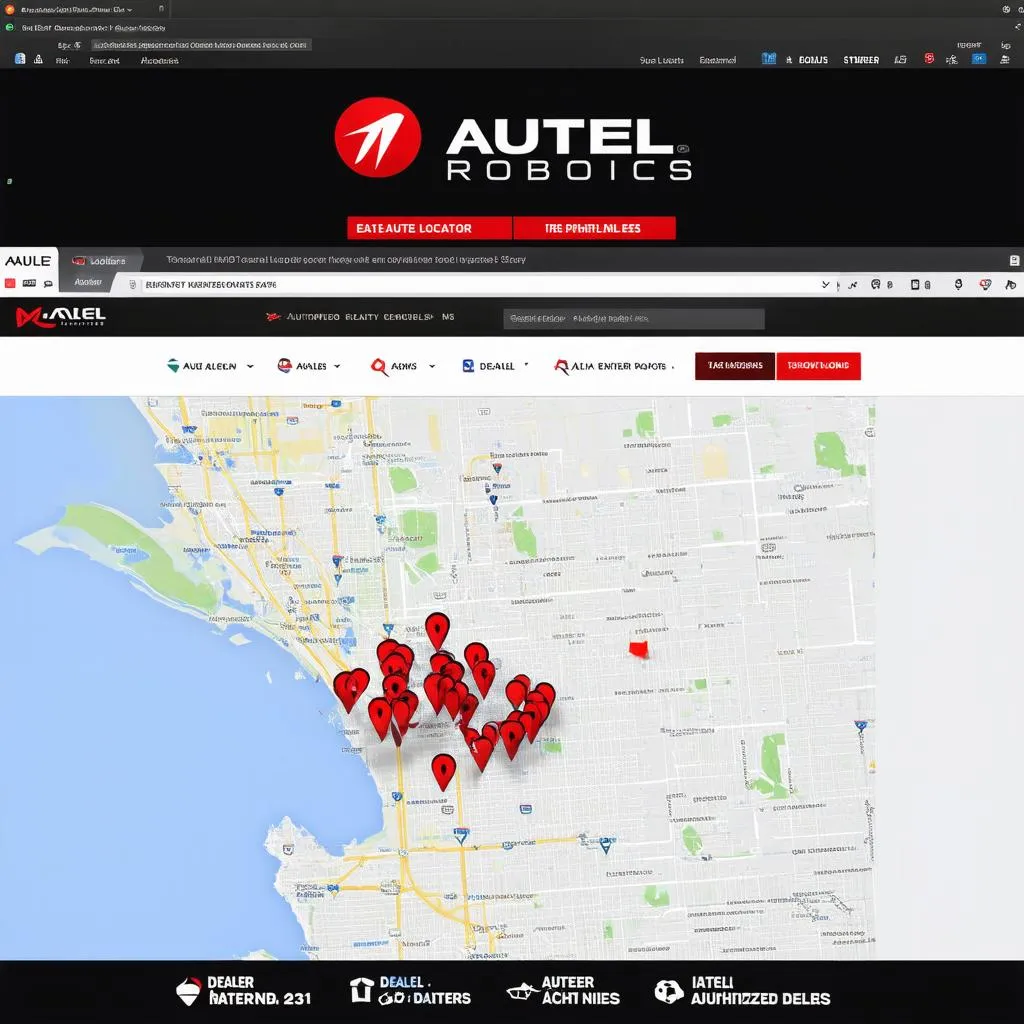 Autel Robotics Dealer Map