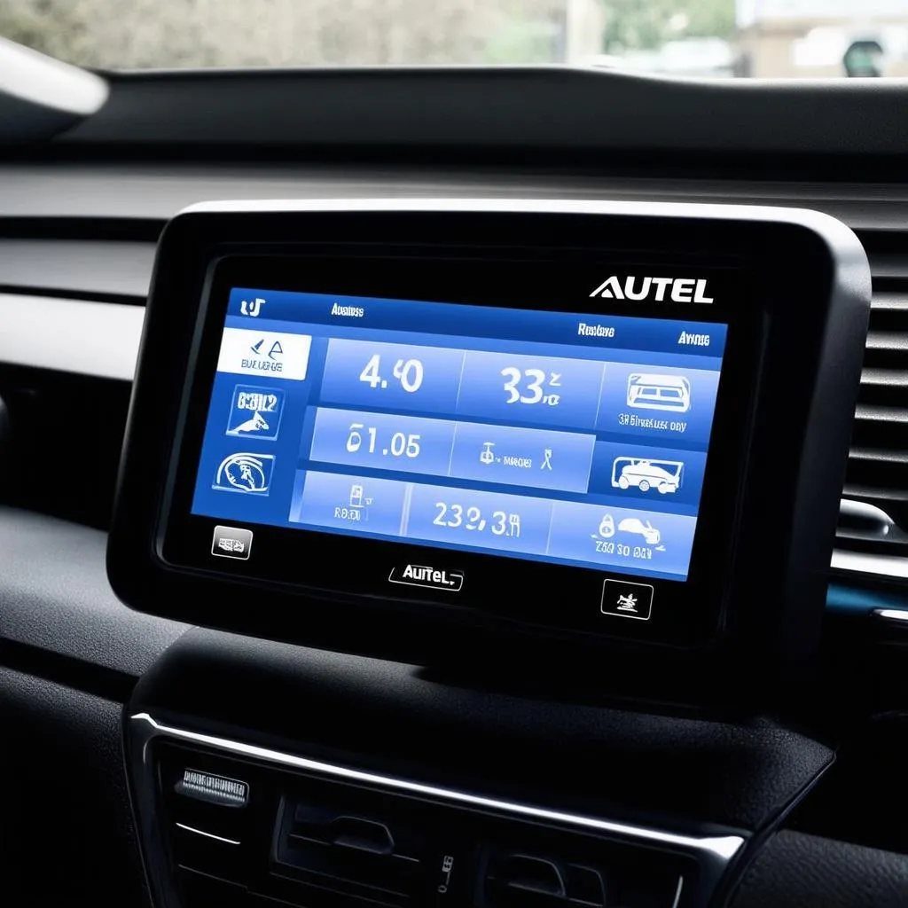 Autel Scanner Dashboard