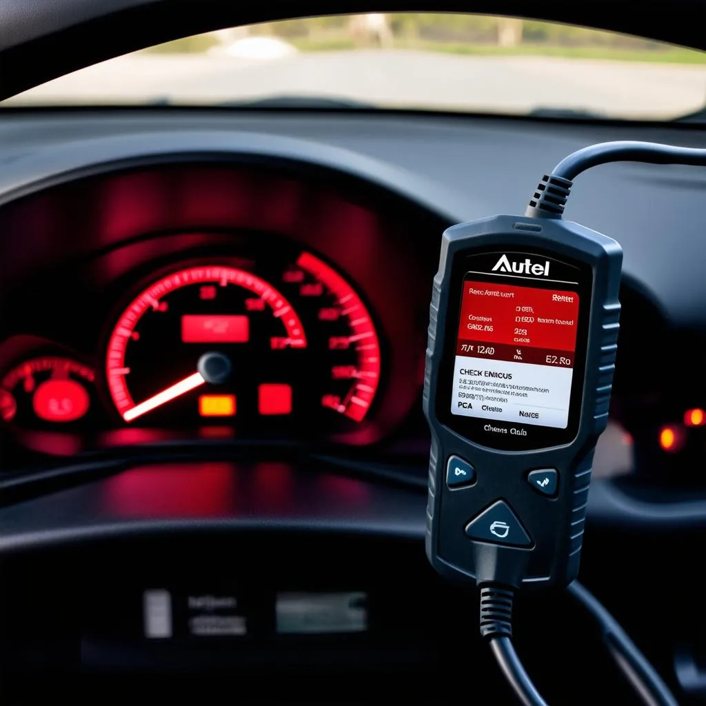 Autel Scanner Dashboard Warning Light