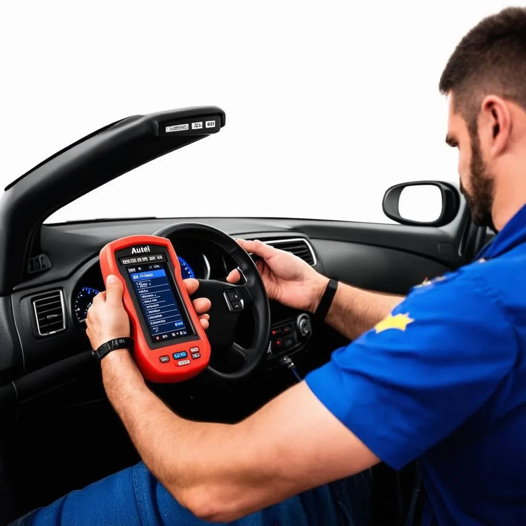 Autel scanner for European car diagnostics