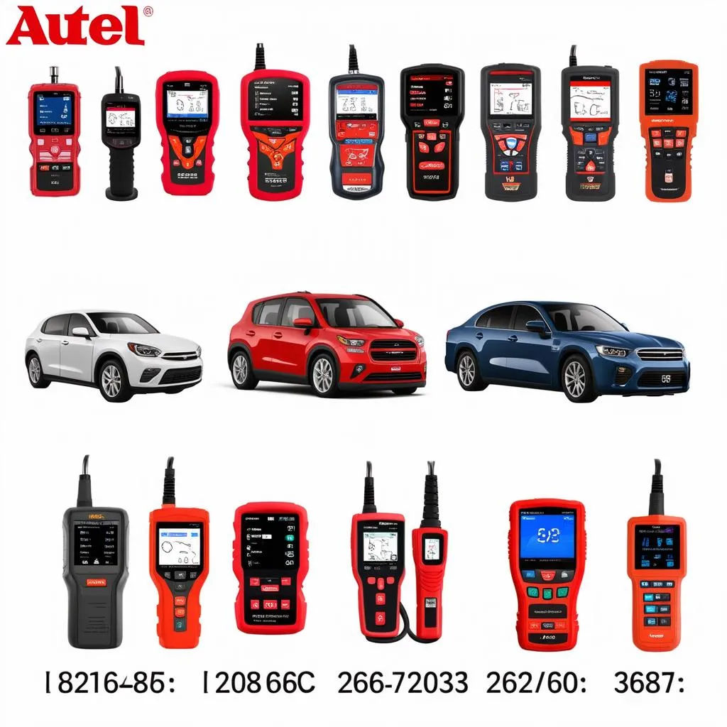 Autel Scanner Lineup