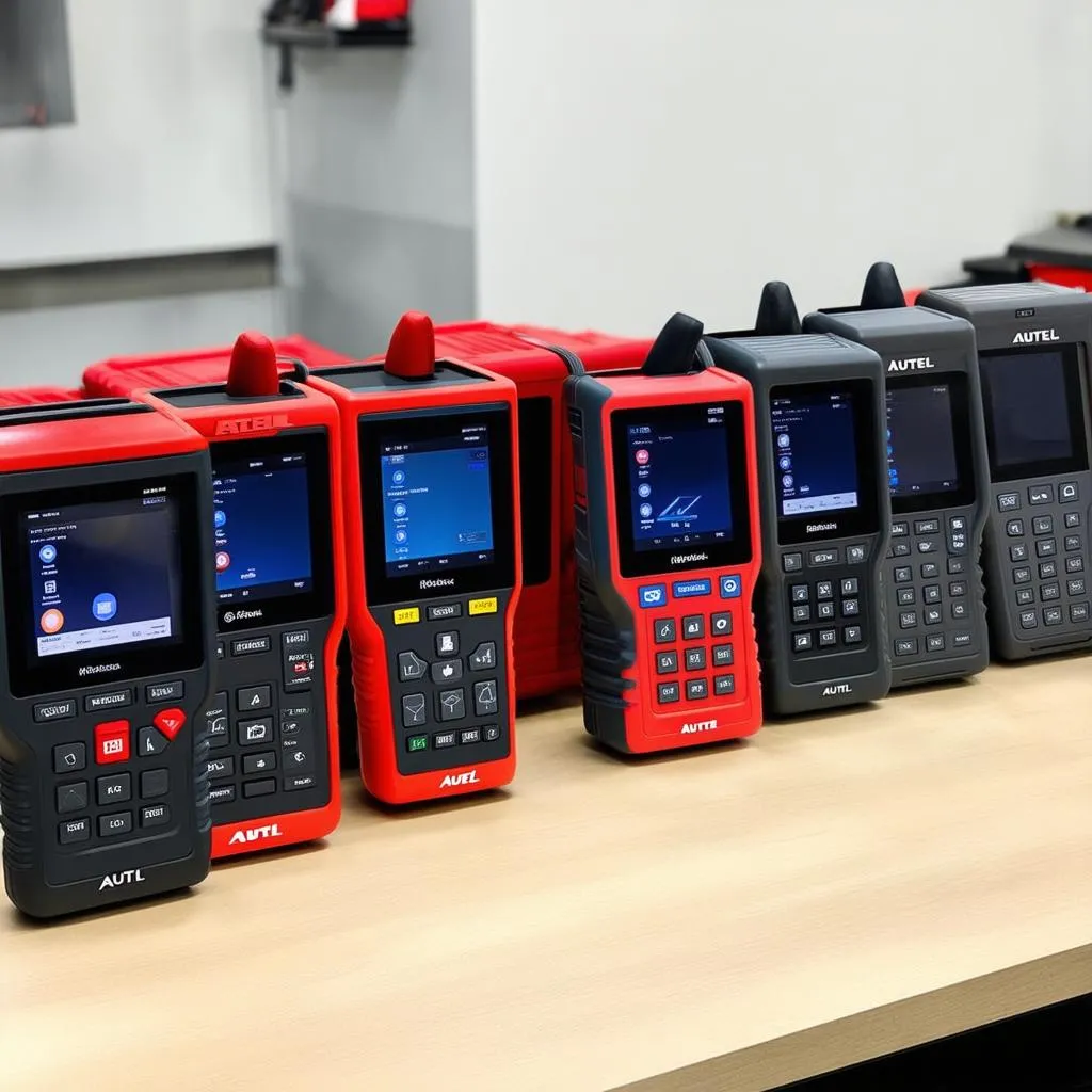 Autel Scanner Lineup