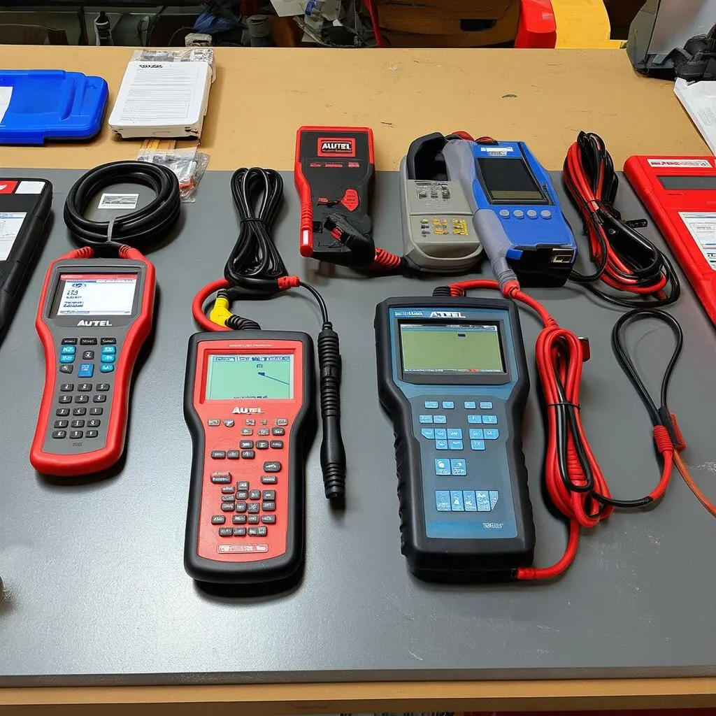 different models of autel scanners