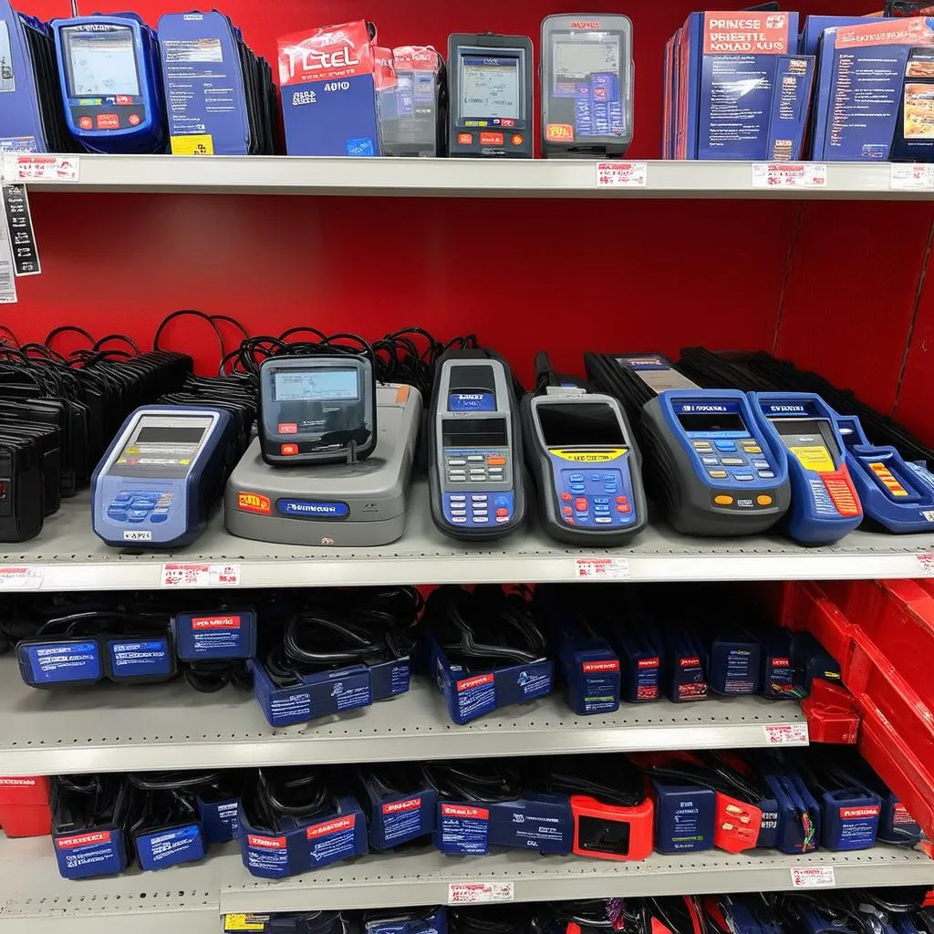 Autel Scanner Display at Princess Auto