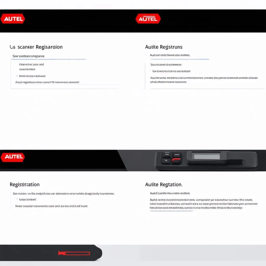 Autel Scanner Registration Process