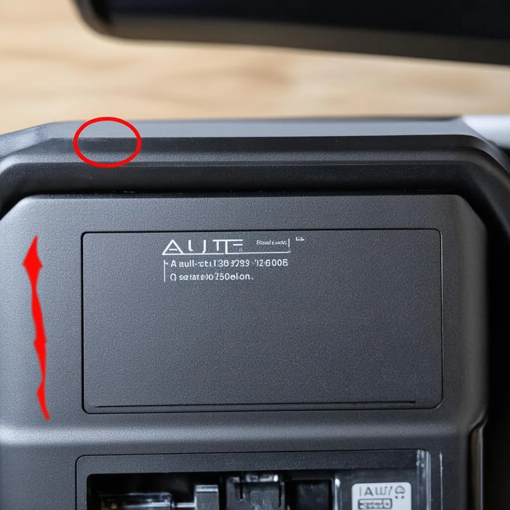 Autel Scanner Serial Number Location