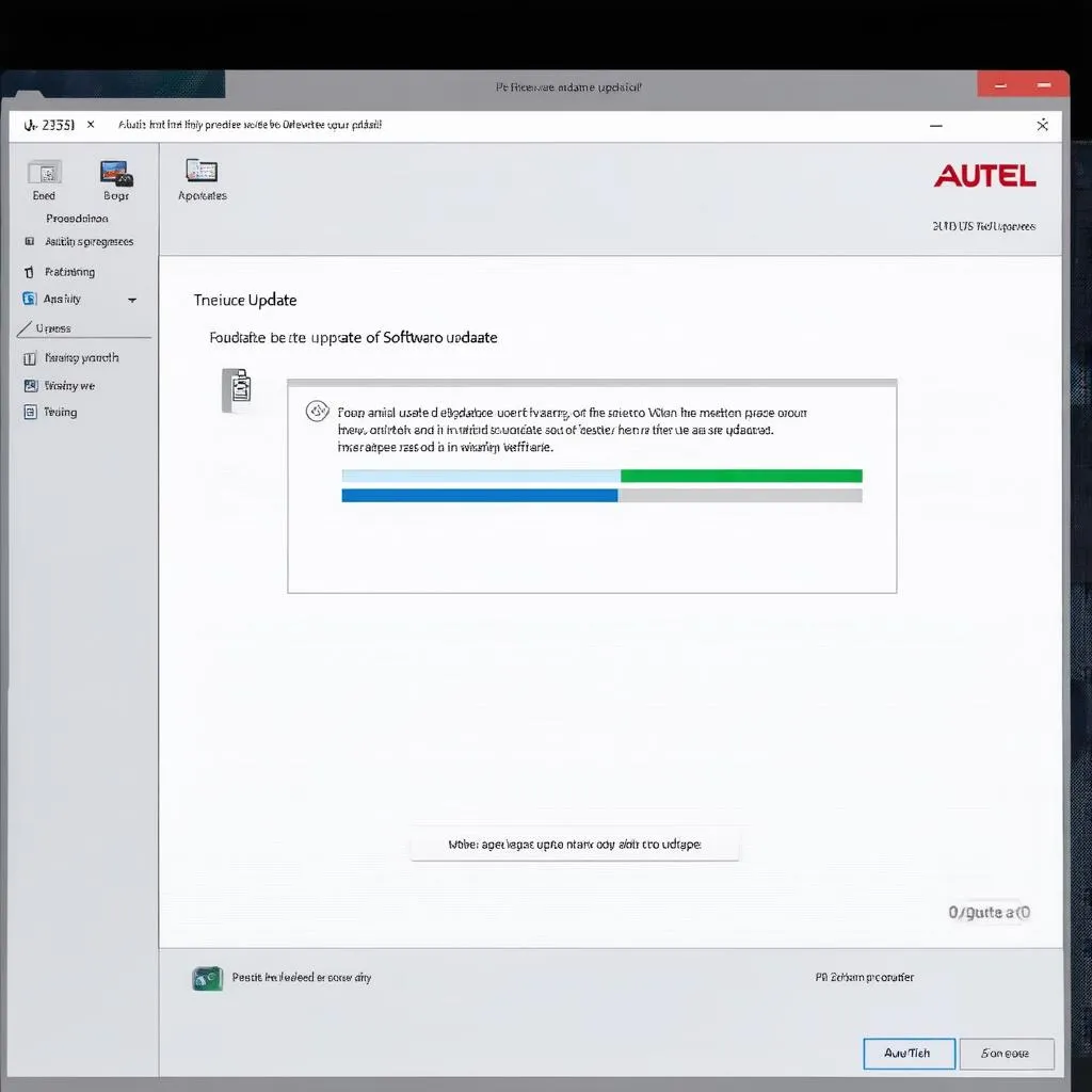 Autel Scanner Software Update