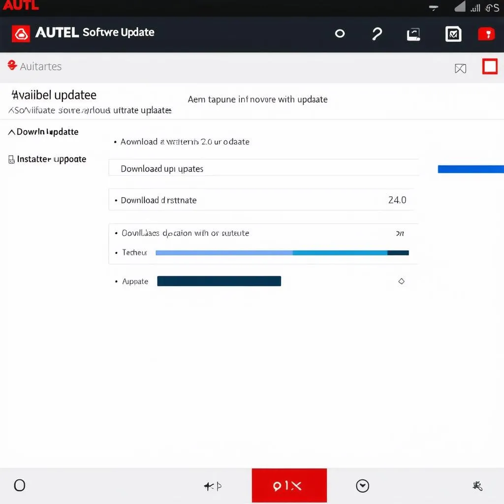 Autel Scanner Software Update