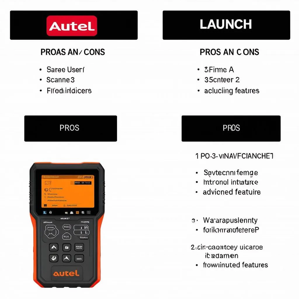 Autel Scanner vs Launch Scanner