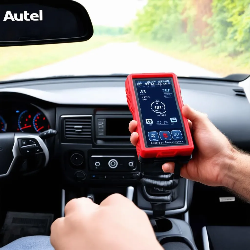 Autel scanners for car diagnostics