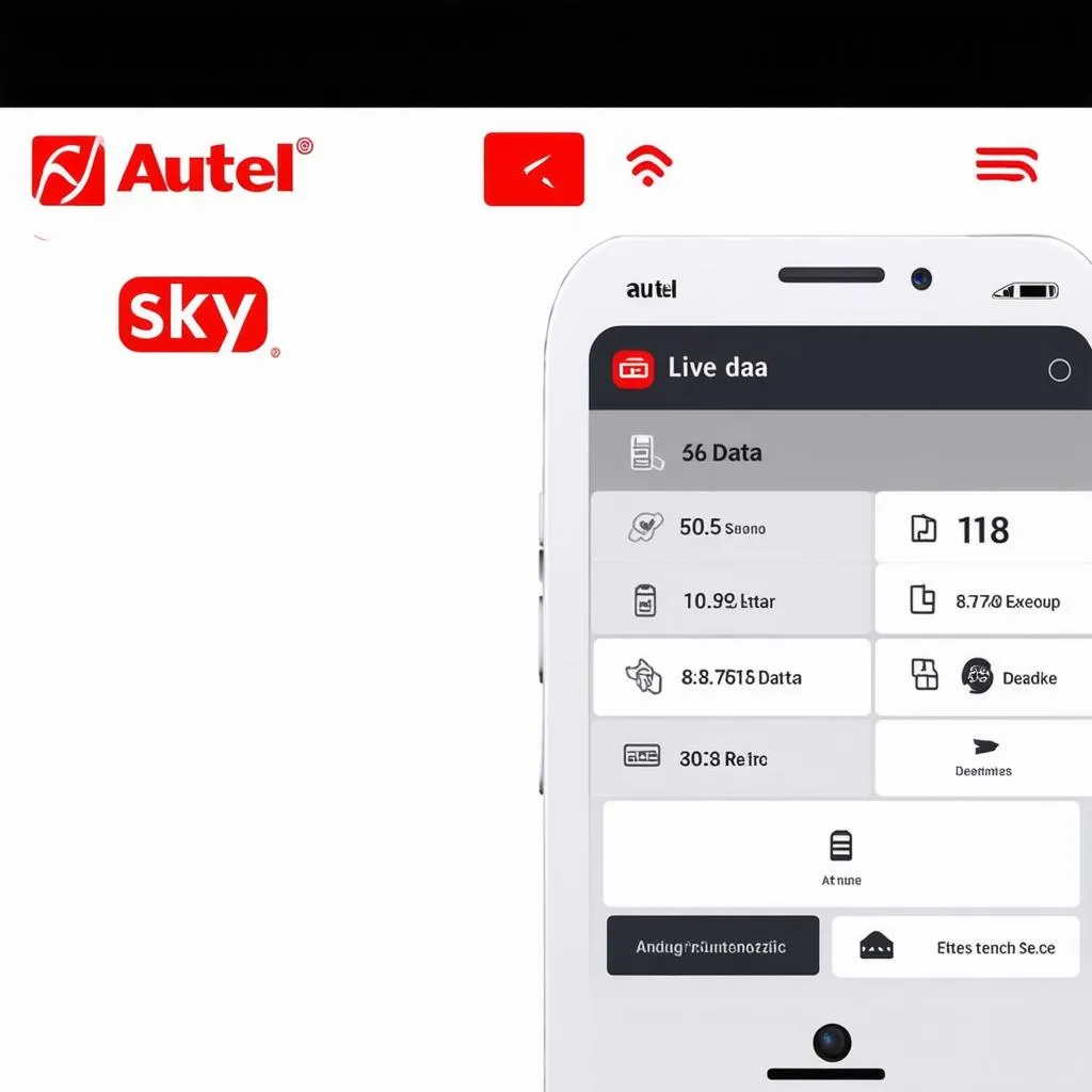 Autel Sky App Interface