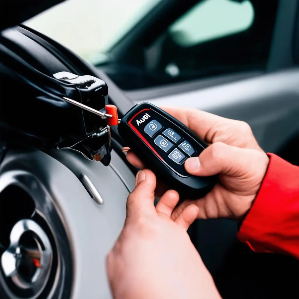 Autel Smart Key Emulator for a Car