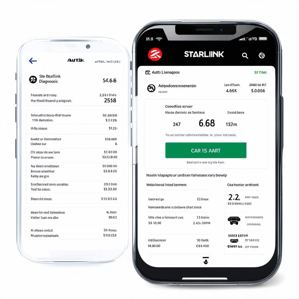 Autel Starlink App Interface