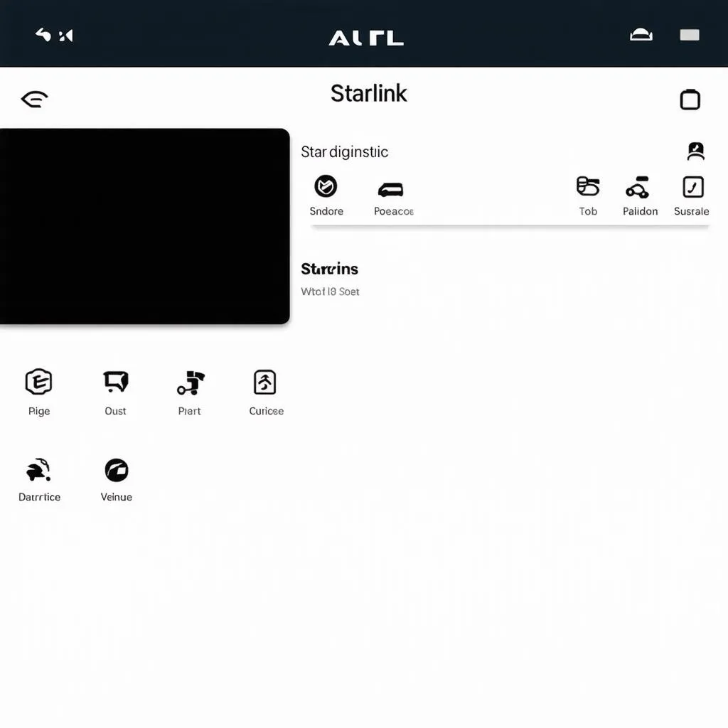 Autel Starlink App Interface