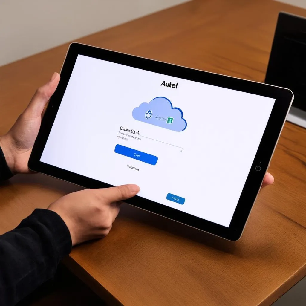 Autel tablet cloud backup