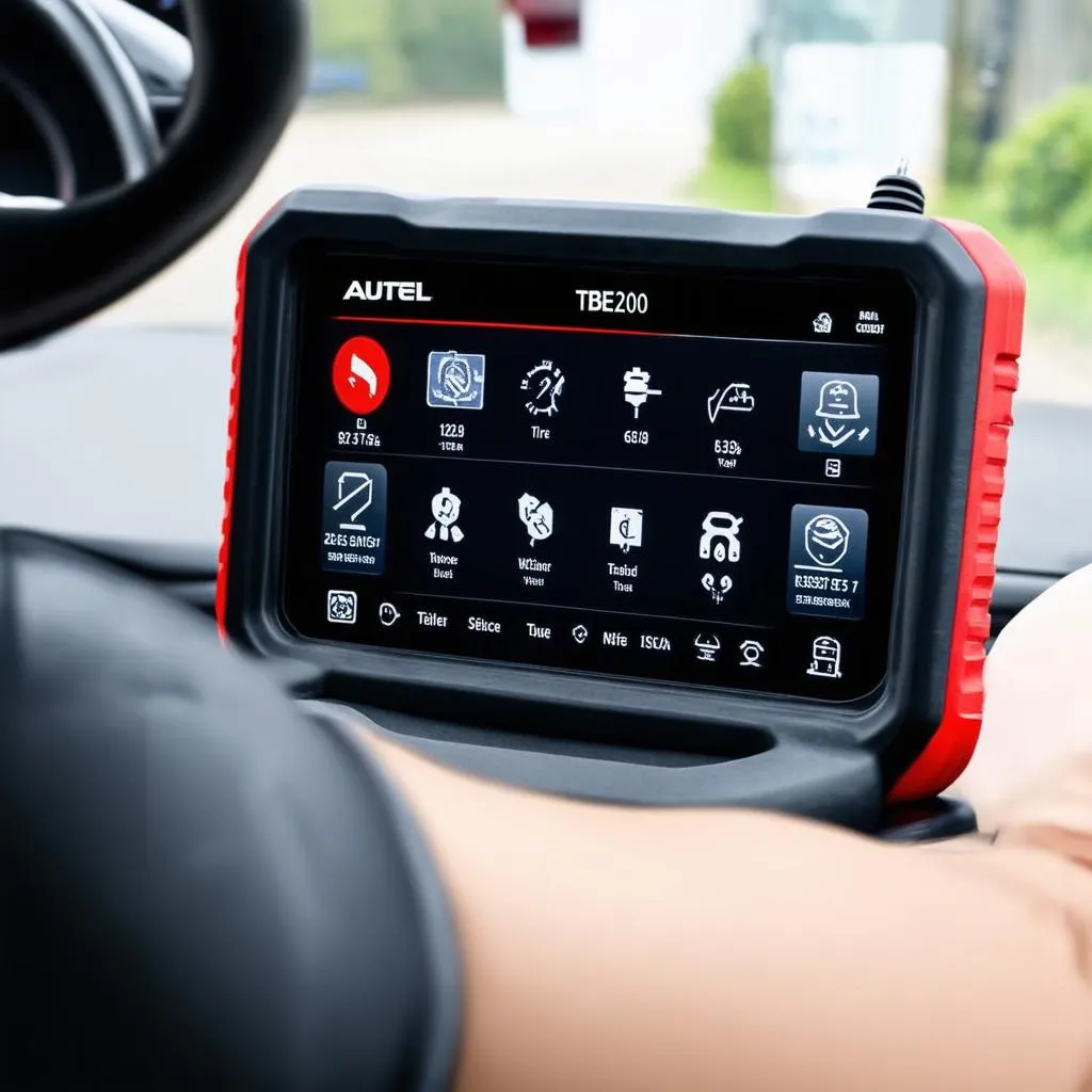 Autel TBE200 Interface