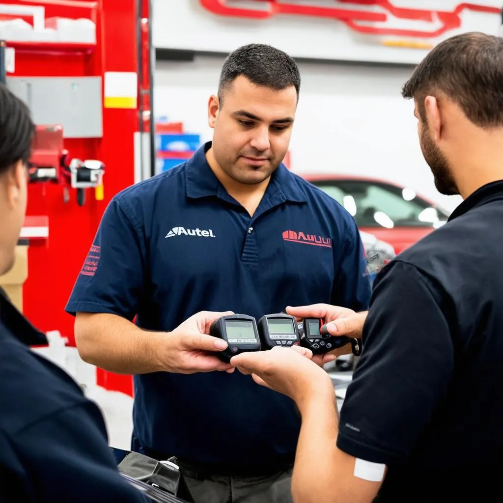 Autel TPMS Sensors at Local Store