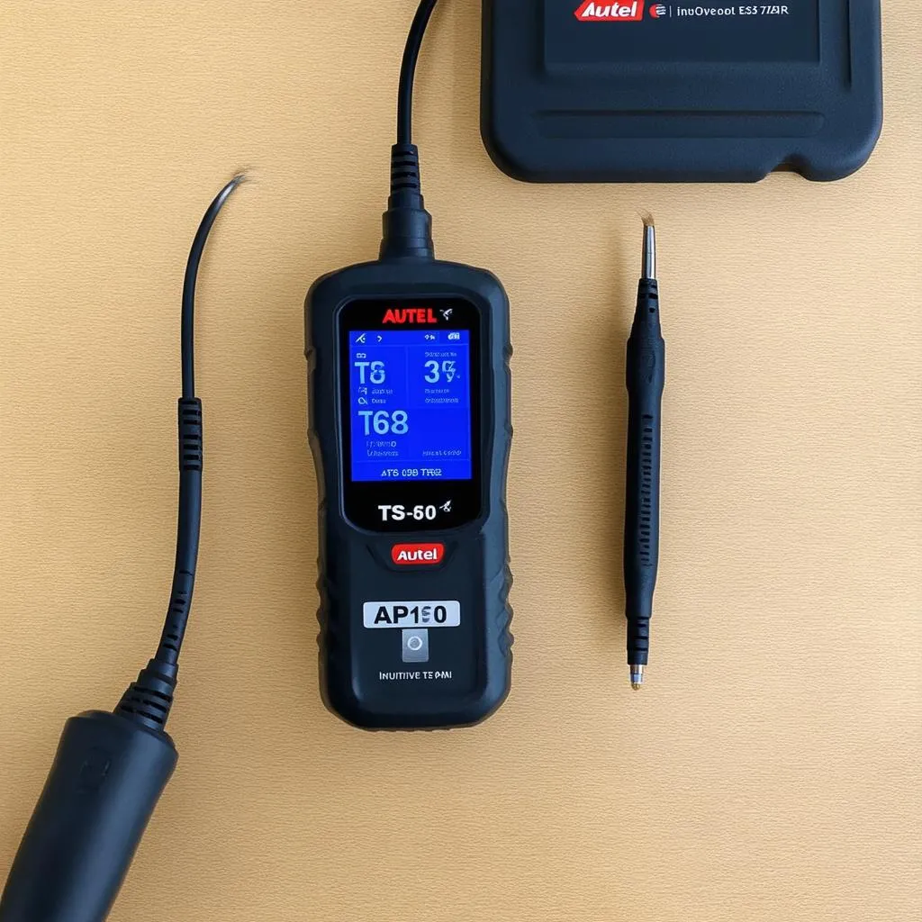 Autel TPMS TS608 Interface