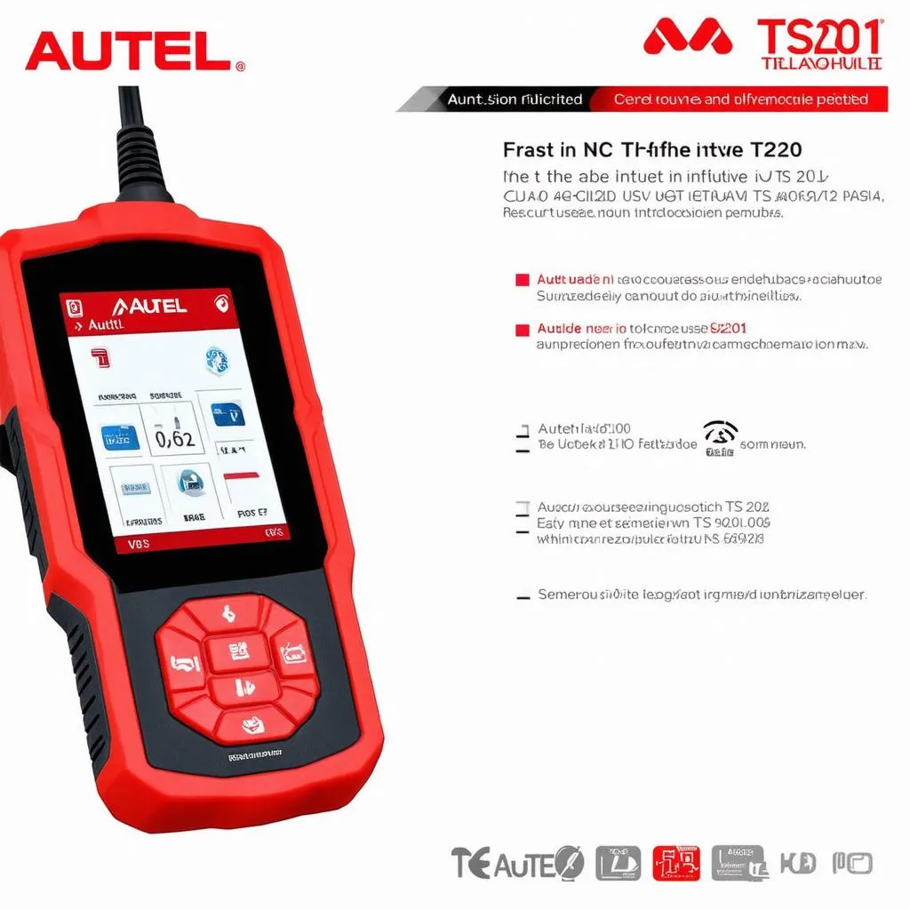 autel-ts201-interface