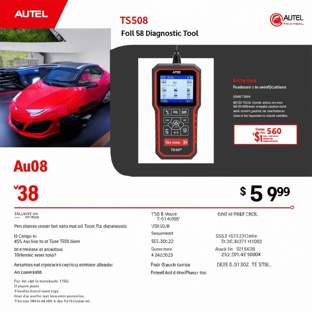 Autel TS508 Price Overview