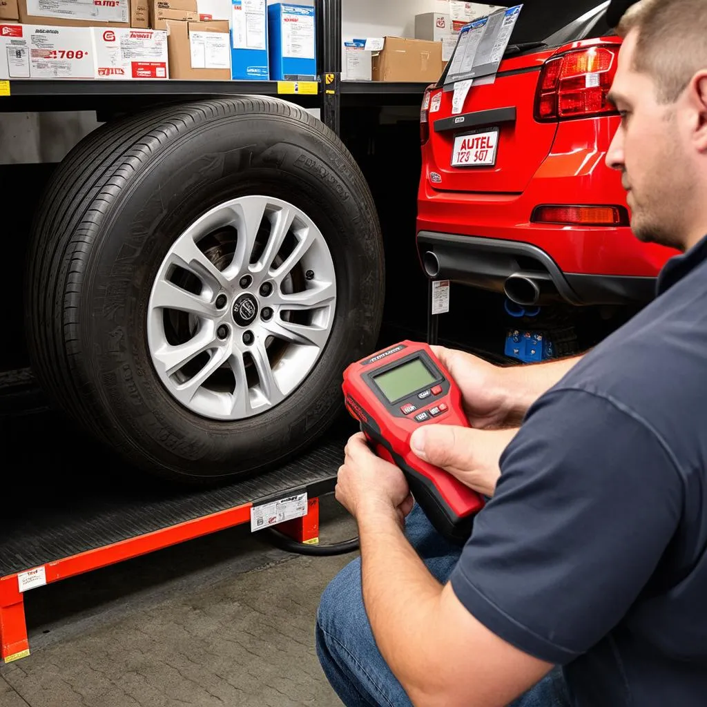 Autel TS508 TPMS Service Tool at Tire Rack