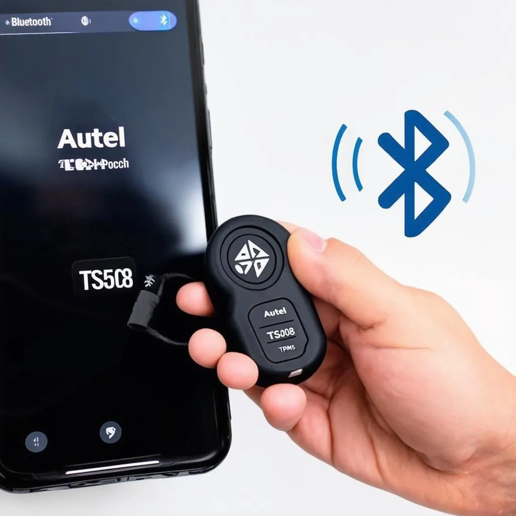 Autel TS508 TPMS Bluetooth Connection