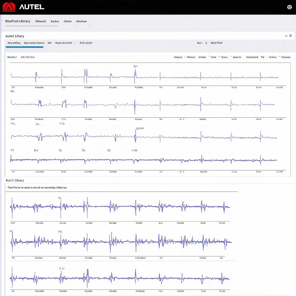 Autel Waveform Library Interface