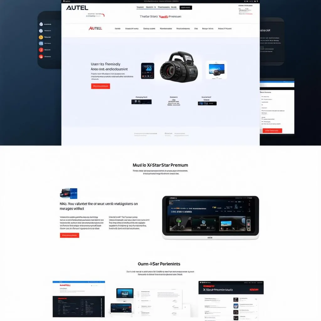 Autel X-Star Premium website