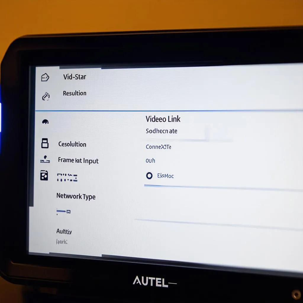 Autel X-Star Video Settings