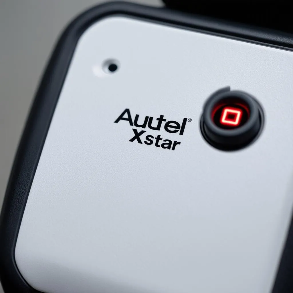 Autel Xstar reset button