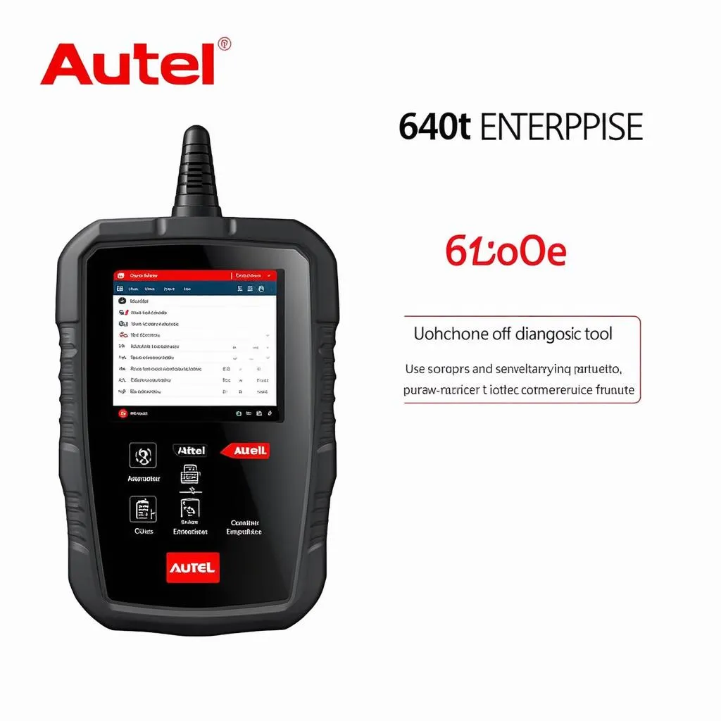 Autel 640t Enterprise Diagnostic Tool