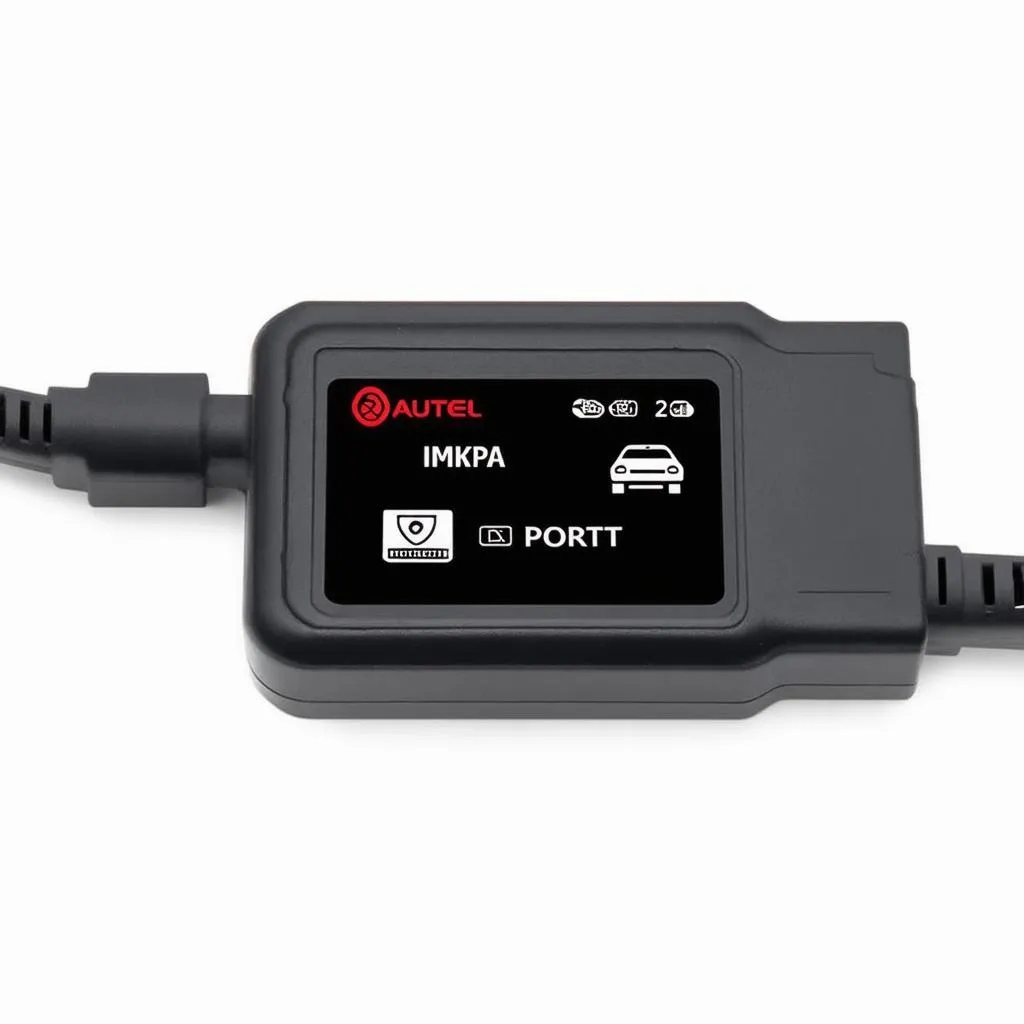 Autel IMKPA Connected to Car