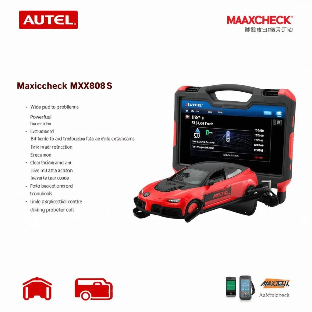 Autel Maxicheck MX808S Features