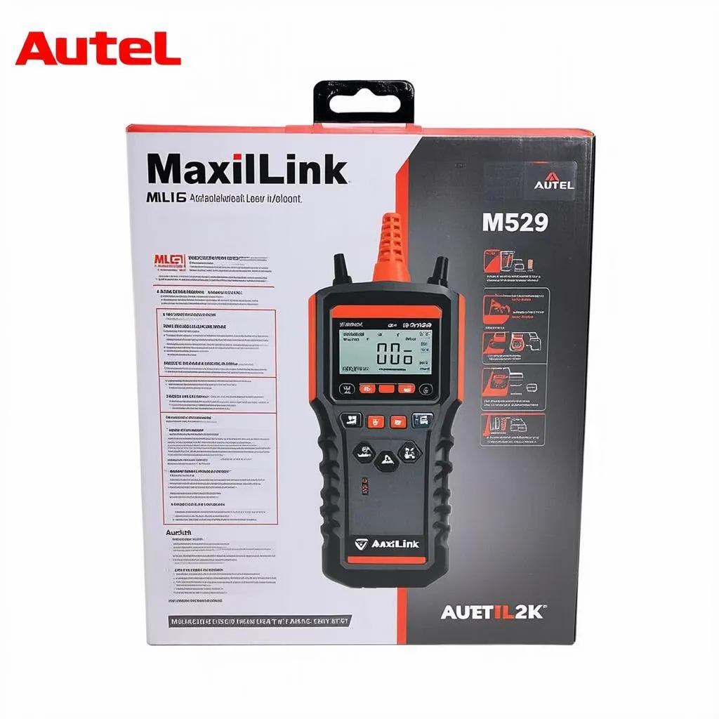 Autel Maxilink ML529 Packaging