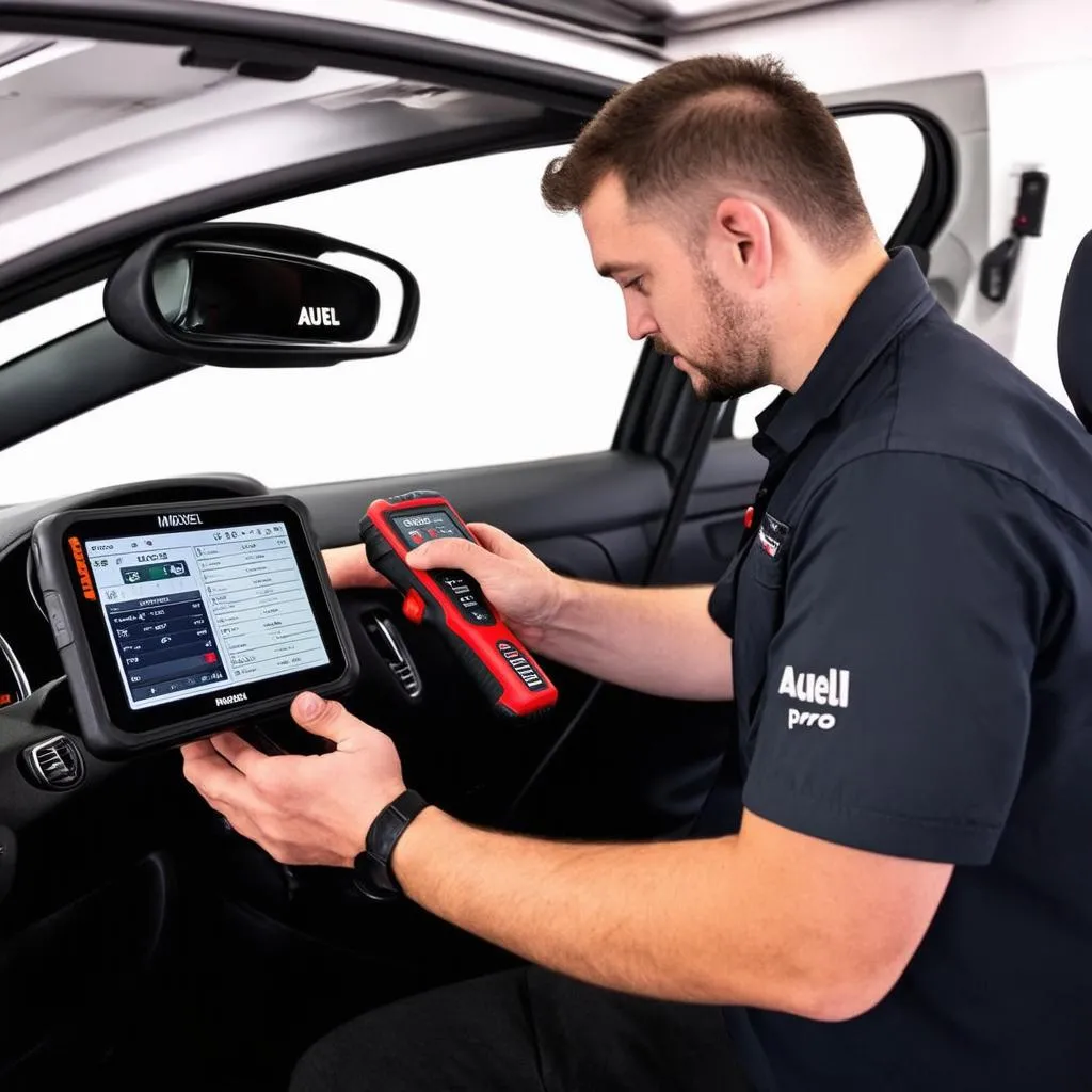 Expert using Autel MaxiSys Pro UK