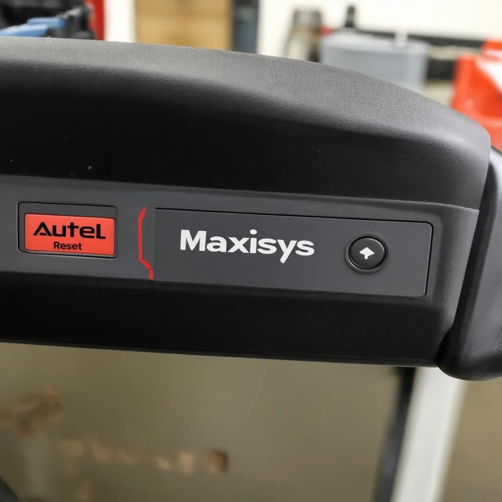 Autel Maxisys Reset Button