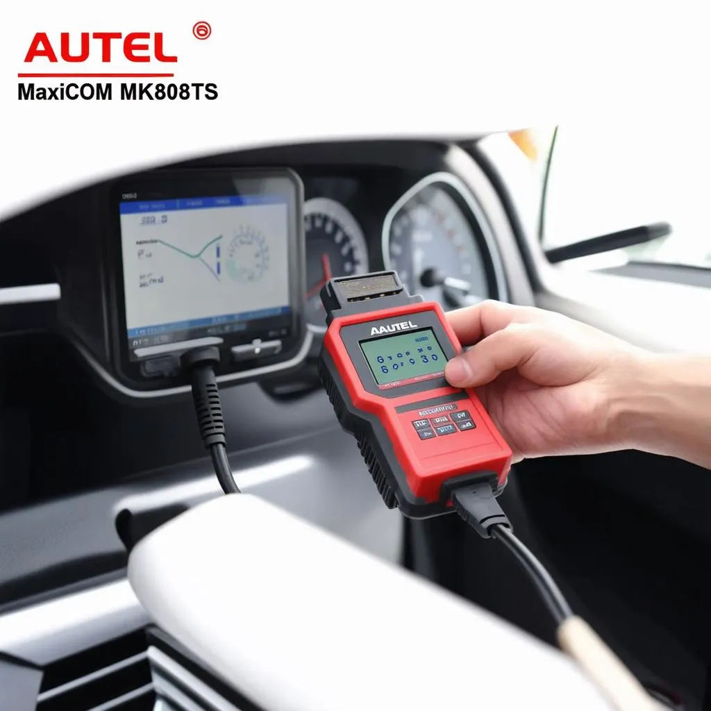 Autel MaxiCOM MK808TS Diagnostic Interface