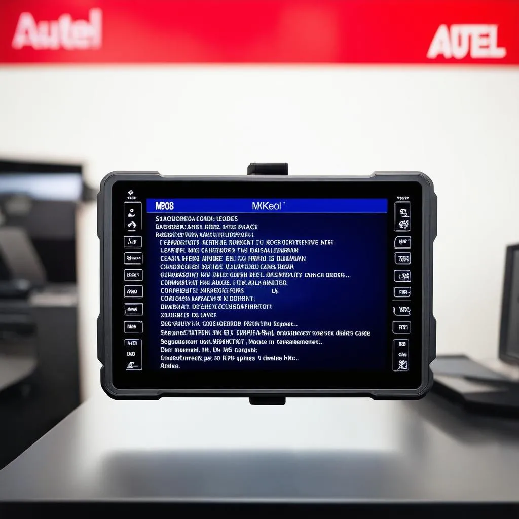 Autel MK908 diagnostic codes