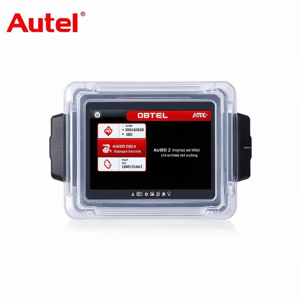 Autel OBD2 Diagnostic Tool Interface