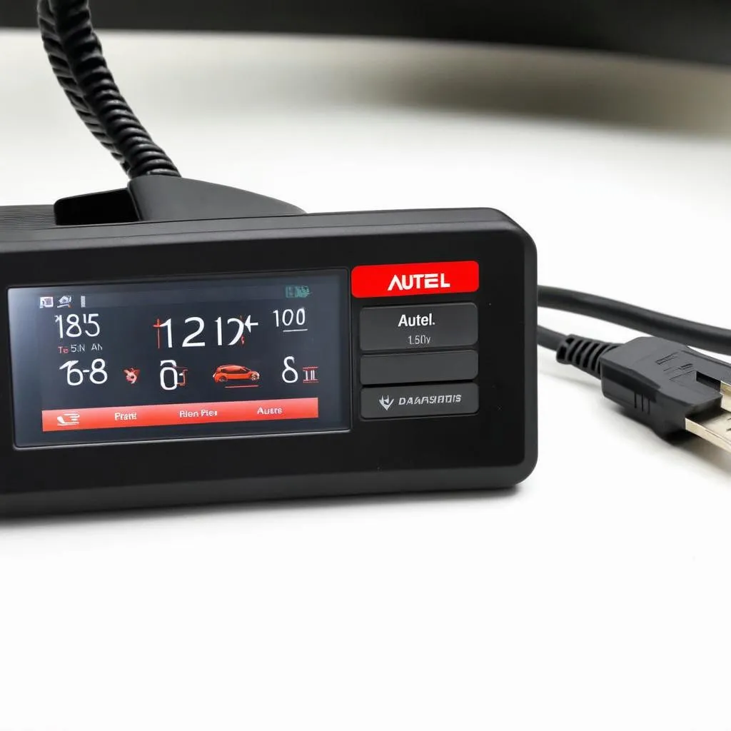 Autel Scanner with Autel Cable 12+8