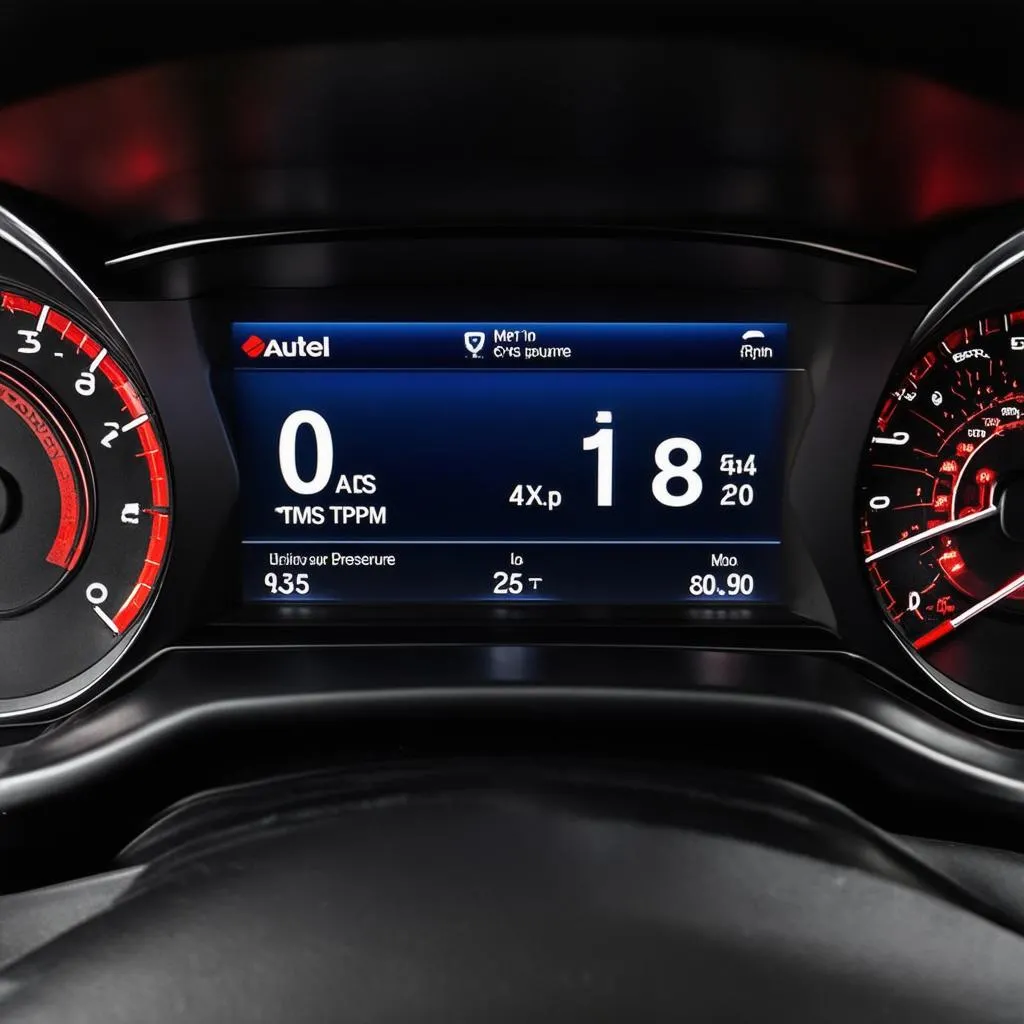 Autel TPMS Display