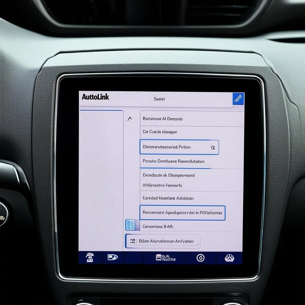 AutoLink User Interface