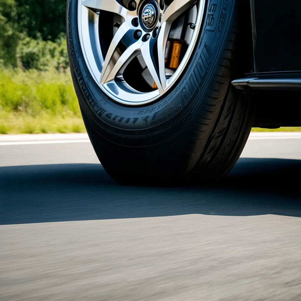 Balanced Tires on a Car