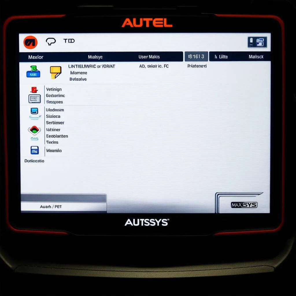 BMW Battery Reset Tool Autel Maxisys