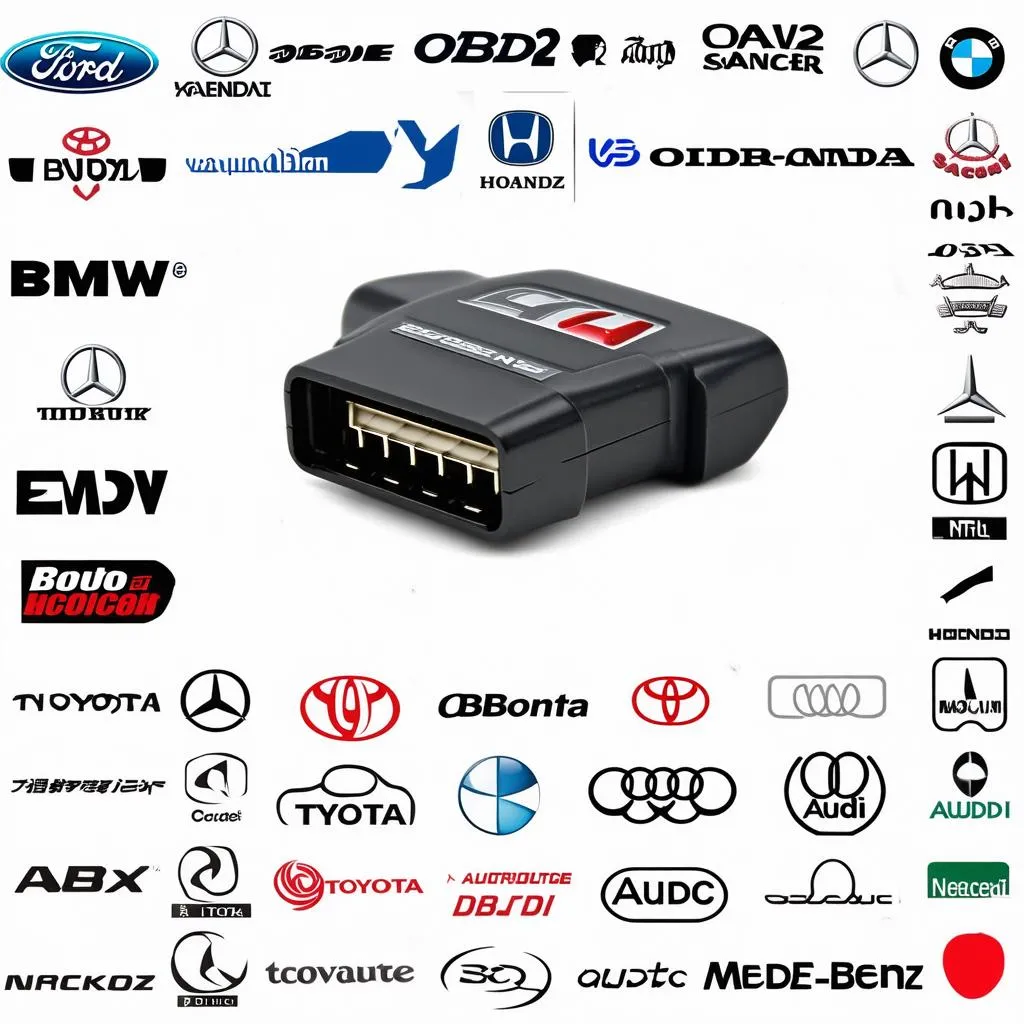 Logos of different car brands