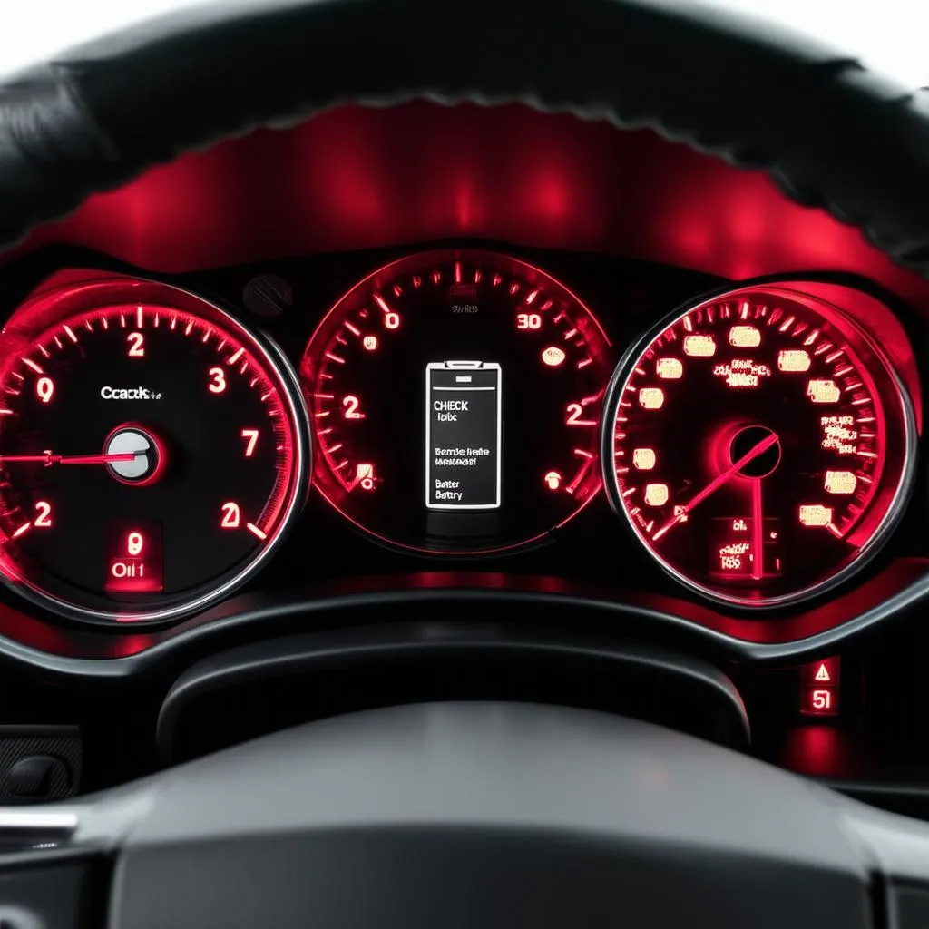 Car Dashboard Warning Lights