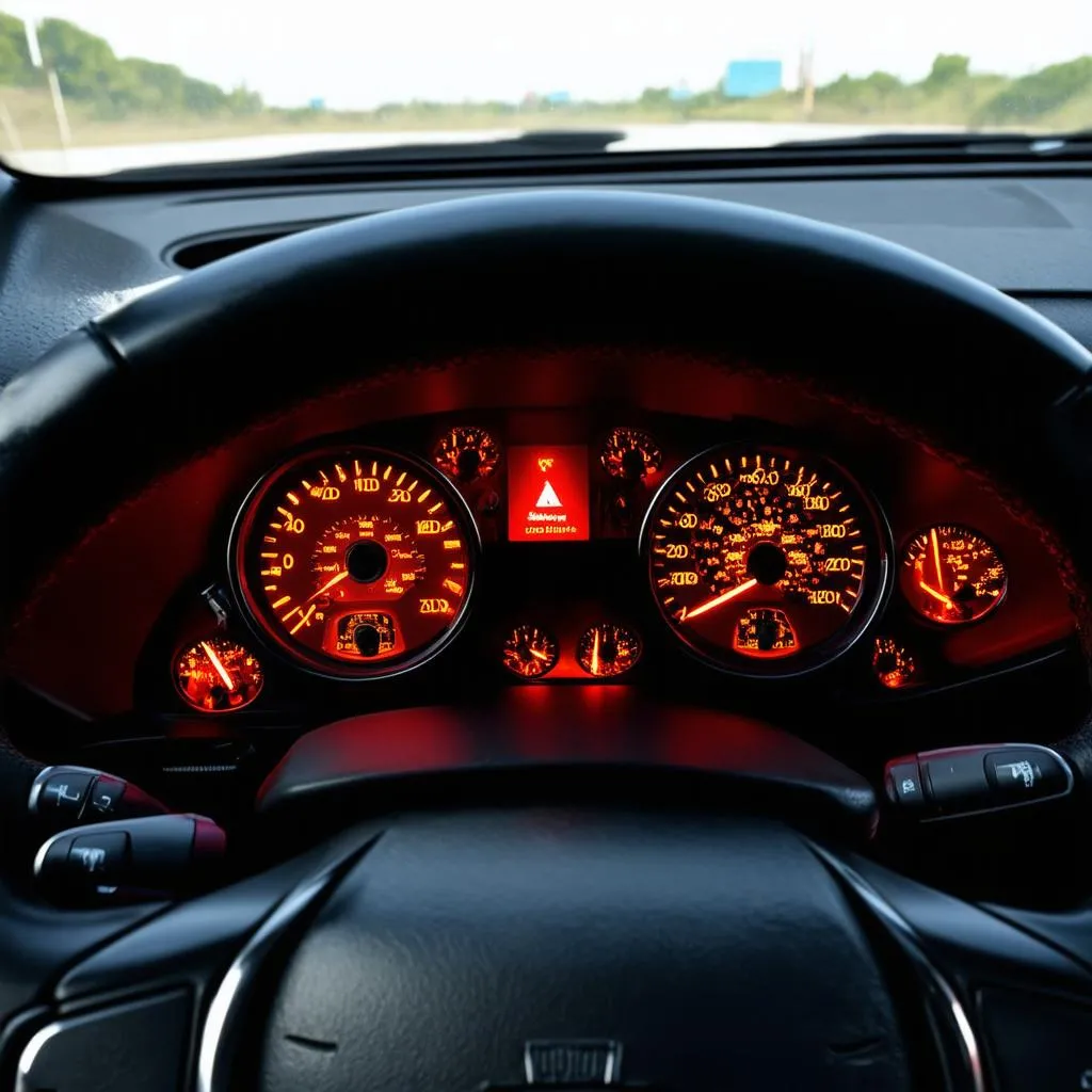 Car Dashboard Warning Lights